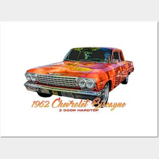 1962 Chevrolet Biscayne 2 Door Hardtop Posters and Art